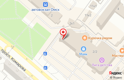 Ателье Vika Atelier n 5 на проспекте Комарова на карте