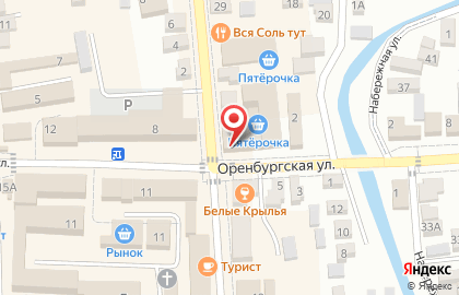 Супермаркет Пятерочка на улице Персиянова на карте