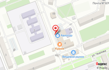 Магазин хлебобулочных изделий Хлебушек на карте