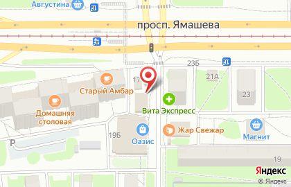 Магазин цветов в Казани на карте