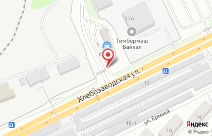 Экспресс-кафе Coffee на Хлебозаводской улице на карте