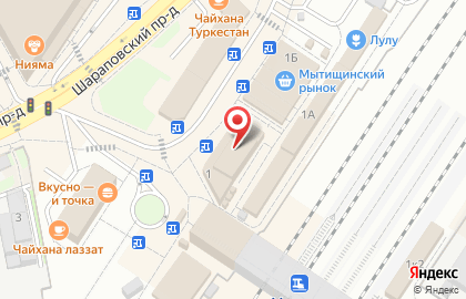 Ткани БИЖУ в Шараповском проезде на карте