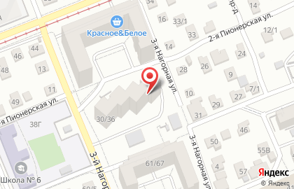 Ритм в Заводском районе на карте