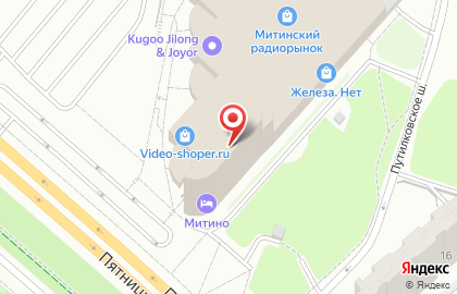 Митинский Радиорынок на карте