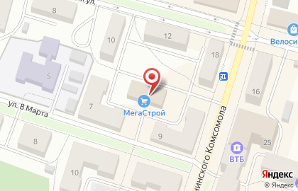 Магазин товаров для дома МегаСтрой, магазин товаров для дома в Краснотурьинске на карте