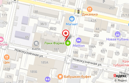 Кофейня CoffeeBook в Центральном районе на карте