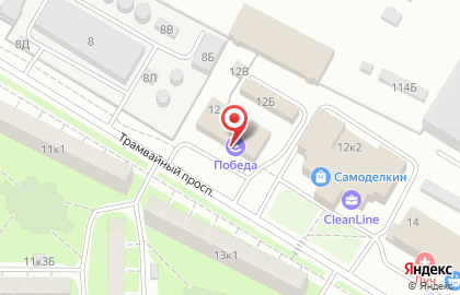 Интернет-магазин медицинской техники, товаров для красоты и здоровья Beurer-russia.ru на Трамвайном проспекте на карте