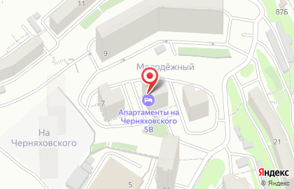 Детский развивающий центр Аистёнок на улице Черняховского на карте