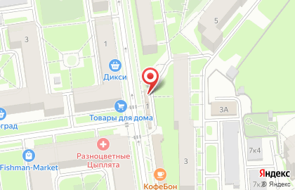 Магазин сухофруктов и орехов в Карельском переулке на карте