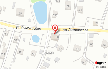 Магистраль-Телеком на улице Ломоносова на карте