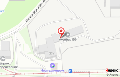 Компания ИнтерСтромСервис в Дзержинском районе на карте