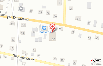 Магазин Промышленные товары на карте