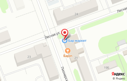 Бар-маркет в Северодвинске на карте
