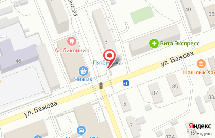Магазин табачной продукции и чая в Тракторозаводском районе на карте