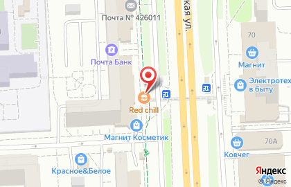Магазин фастфудной продукции Red Chili на Удмуртской улице на карте