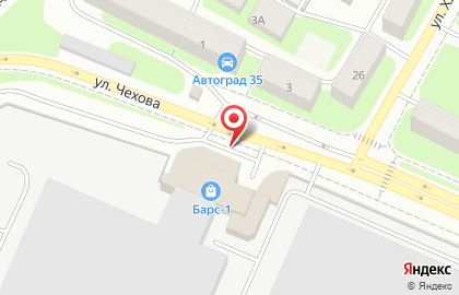 Центр судебных экспертиз на улице Чехова на карте