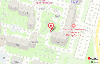 Салон Штор на Гаккелевской улице на карте