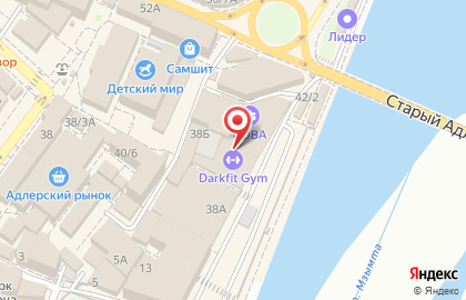 Аптека ЮГконтакт на Демократической улице на карте