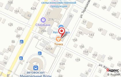 Магазин сантехники Слон на улице Терешковой на карте