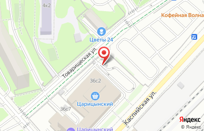 Сервисный центр Московский паркинг на Каспийской улице на карте