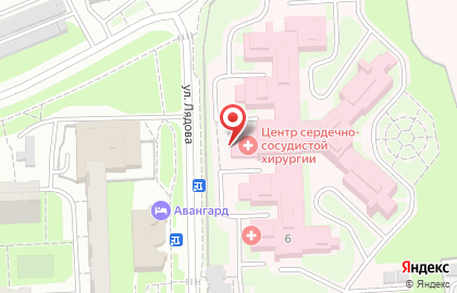 Федеральный центр сердечно-сосудистой хирургии Федеральный центр сердечно-сосудистой хирургии на улице Стасова на карте