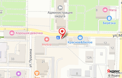 Мастерская по ремонту обуви на улице Мира на карте