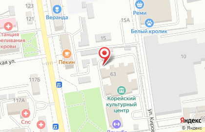 Перфект-гимназия на Амурской улице на карте