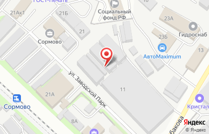 Компания натяжных потолков Приват потолок в Сормовском районе на карте