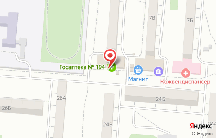 Госаптека на улице Дианова на карте