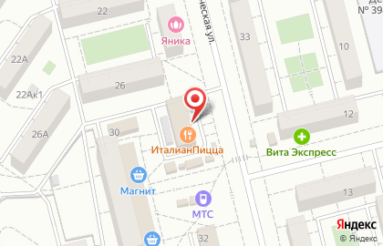 Пиццерия ItalianPizza.ru на Агрономической улице на карте