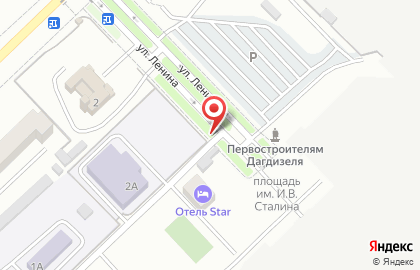 Продуктовый магазин в Махачкале на карте