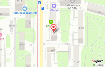 Ригла на Щукинской (ул Живописная) на карте