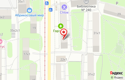 Зебра универсам на карте