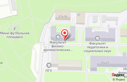 ПГУ Педагогический институт им. В.Г. Белинского в Пензе на карте
