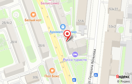 Магазин Красное & Белое в Москве на карте