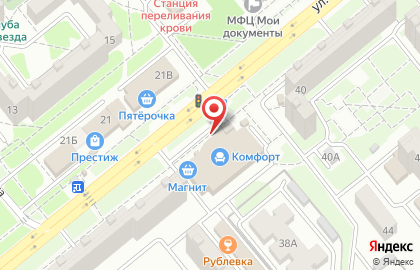 Киоск по продаже кур-гриль на улице Маршала Кошевого на карте