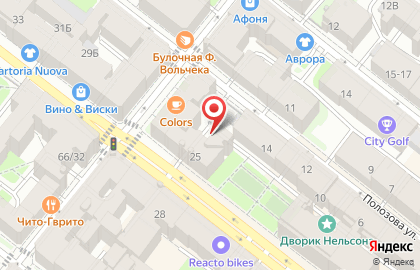 Детский сад в Петроградском районе на карте
