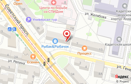 Косметологический кабинет в Ленинградском районе на карте