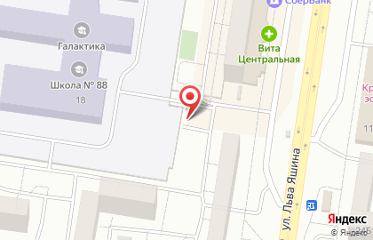 Автостоянка в Тольятти на карте