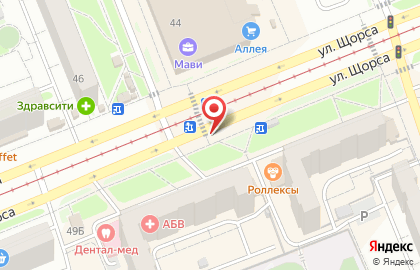 Мастерская по ремонту обуви и изготовлению ключей в Красноярске на карте
