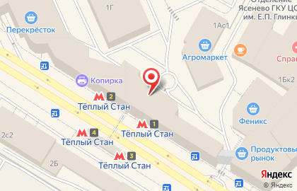 Терминал МТС-Банк на Профсоюзной улице на карте