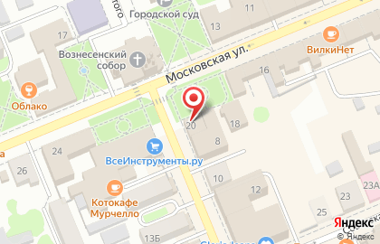 Эконом-маркет на улице Льва Толстого на карте