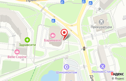 Страховая компания Ингосстрах на улице Пацаева в Долгопрудном на карте