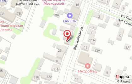 Центр занятости населения г. Иваново на Московской улице на карте