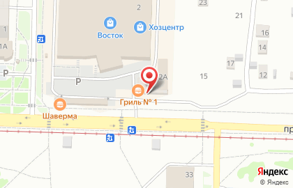 Кафе быстрого питания Шаверма в Орджоникидзевском районе на карте