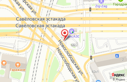 АвтоМатрикс на Новослободской улице на карте