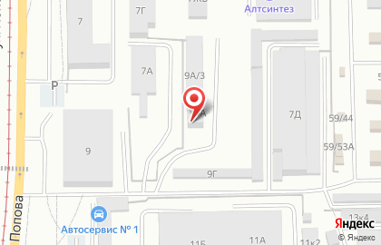 Торговая фирма Строймет в Ленинском районе на карте