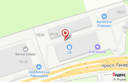 Автоскай на улице Генерала Дорохова на карте