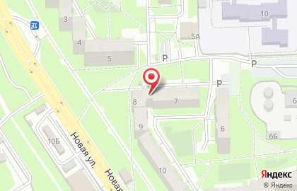 Приемная депутата Совета депутатов г. Серпухова Киблицки Я.Й. на Новой улице на карте