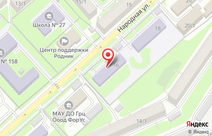 Детский сад №325 в Калининском районе на карте